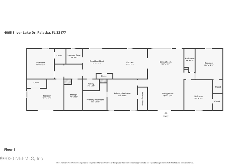 5 bedroom Manufactured Home at 4065 Silver Lake Drive, Palatka, Palatka — photo 2