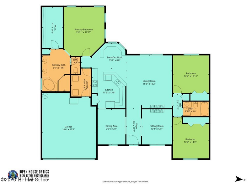 3 bedroom Single Family Residence at 401 Twin Oaks Lane, Julington Creek Plan, St. Johns — photo 2