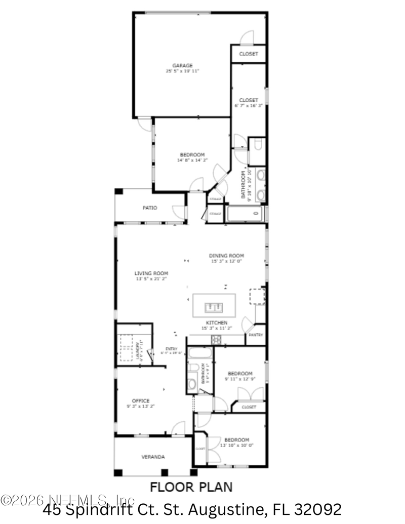 3 bedroom Single Family Residence at 45 Spindrift Court, Shearwater, St. Augustine — photo 3