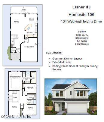 3 bedroom Single Family Residence at 134 Webking Heights Drive, Evergreen Island at Silverleaf, St. Augustine — photo 2