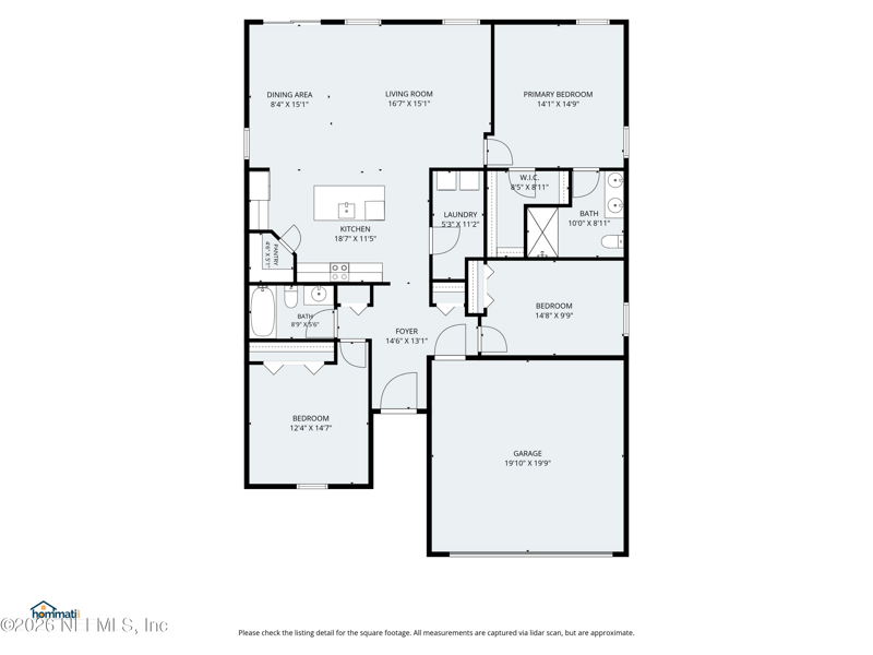 3 bedroom Single Family Residence at 2127 Denton Trace, Willow Springs, Green Cove Springs — photo 3