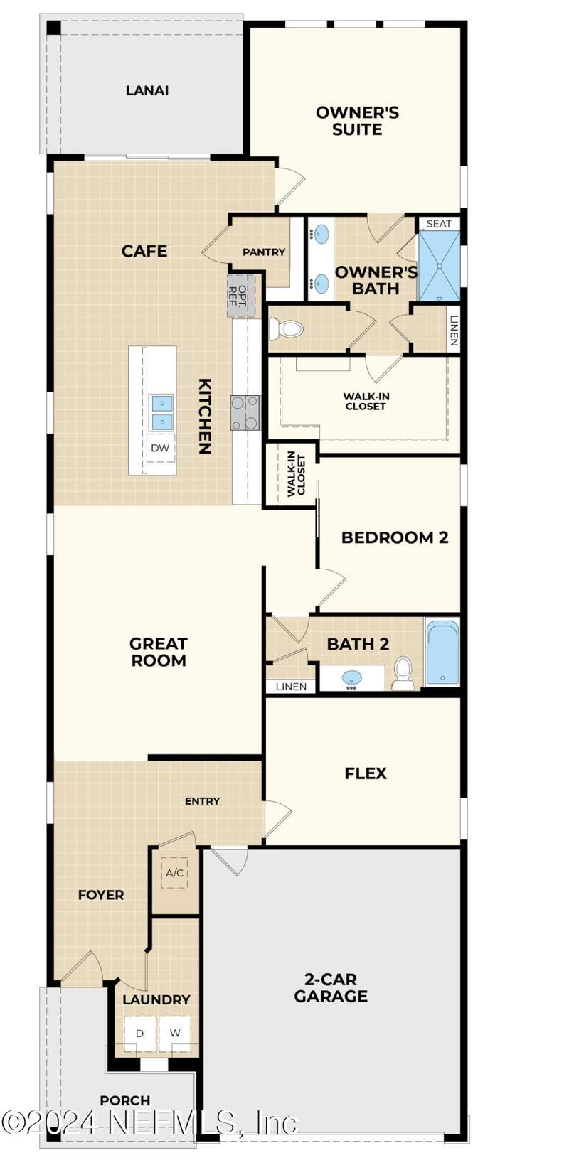 2 bedroom Single Family Residence at 257 Day Dream Drive, Reverie at Silverleaf, St. Augustine — photo 2