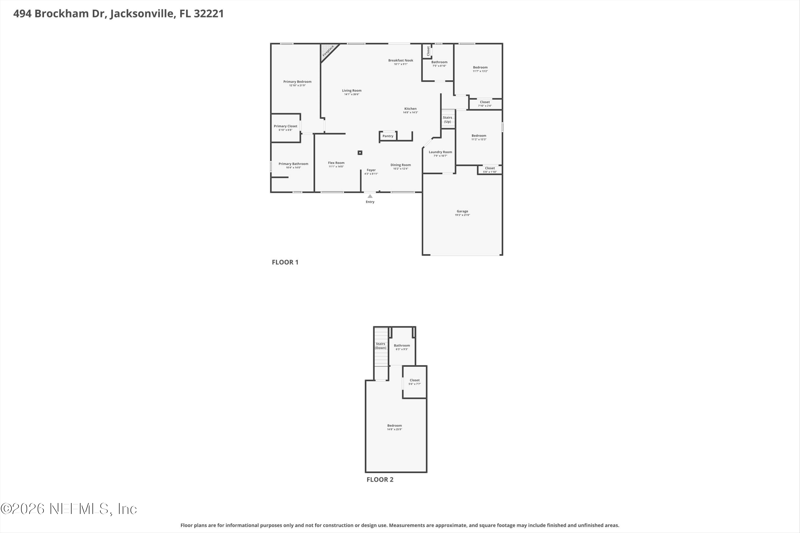 4 bedroom Single Family Residence at 494 Brockham Drive, Ashford, Jacksonville — photo 2