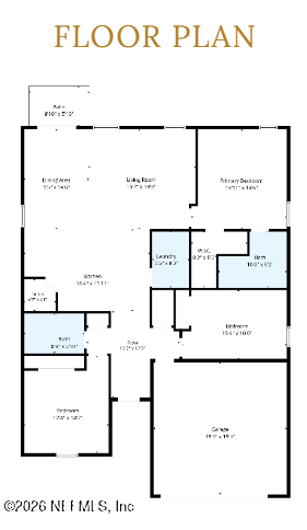 3 bedroom Single Family Residence at 2229 Willow Glen Lane, Cross Creek, Green Cove Springs — photo 3