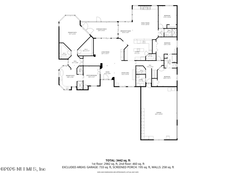 6 bedroom Single Family Residence at 2625 Country Club Boulevard, Country Club Of Op, Orange Park — photo 2