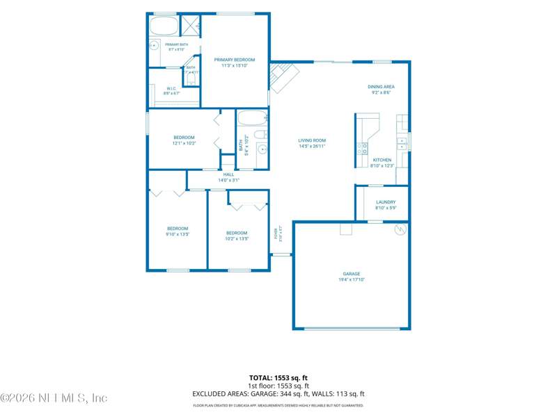4 bedroom Single Family Residence at 6423 Crimson Leaf Lane, Gentle Woods, Jacksonville — photo 3