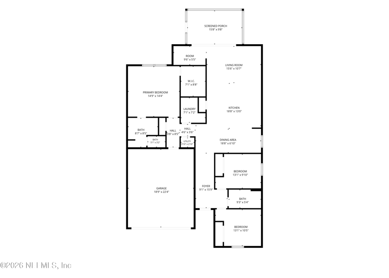 3 bedroom Single Family Residence at 6342 Blakely Drive, Cameron Pointe, Jacksonville — photo 3