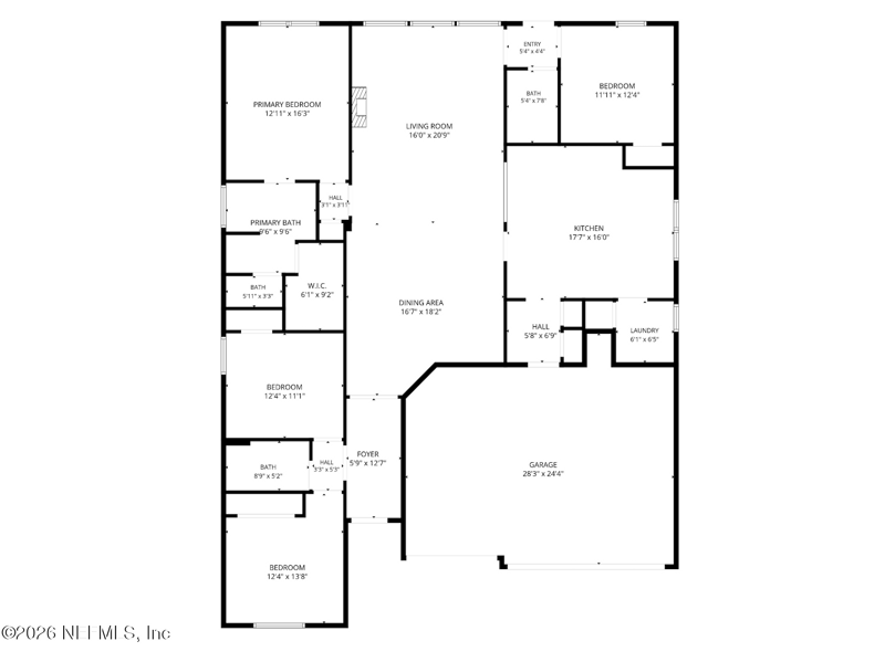 4 bedroom Single Family Residence at 5552 Huckleberry Trail, Rolling Meadows, Macclenny — photo 2