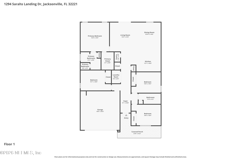 4 bedroom Single Family Residence at 1294 Sarahs Landing Drive, Sarahs Landing, Jacksonville — photo 2
