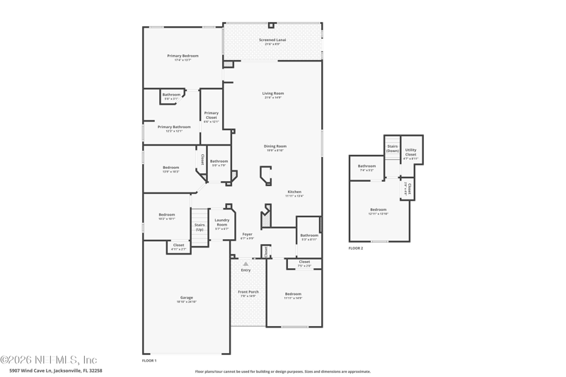 5 bedroom Single Family Residence at 5907 Wind Cave Lane, Bartram Springs, Jacksonville — photo 2