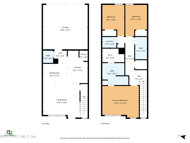 3 bedroom Townhouse at 3604 Marsh Reserve Boulevard, Pablo Cove, Jacksonville — photo 3