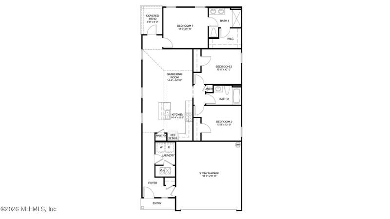 3 bedroom Single Family Residence at 12307 Copper Mallard Place, Copes Landing Phase 1, Jacksonville — photo 2