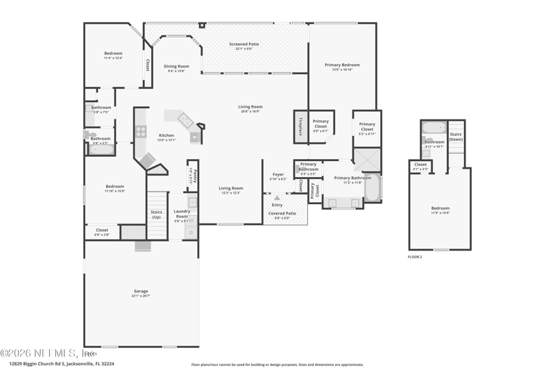 4 bedroom Single Family Residence at 12829 Biggin Church Road, Jax Golf & Cc, Jacksonville — photo 2