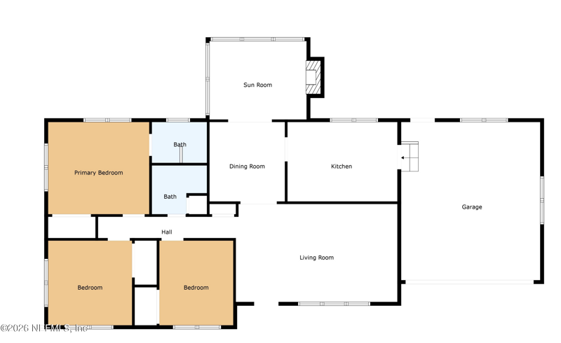 3 bedroom Single Family Residence at 5060 Carmel Drive, Ortega Farms, Jacksonville — photo 2