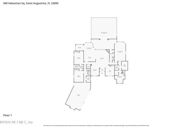 4 bedroom Single Family Residence at 560 Sebastian Square, Palencia, St. Augustine — photo 4