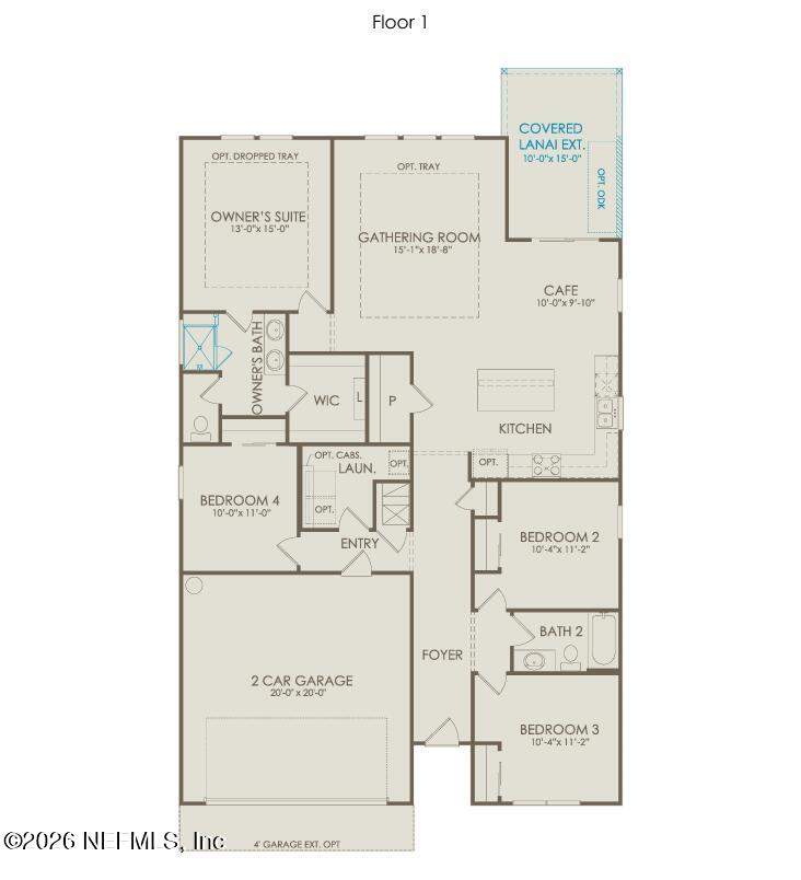 4 bedroom Single Family Residence at 44 Greenhead Court, Bannon Lakes, St. Johns — photo 4