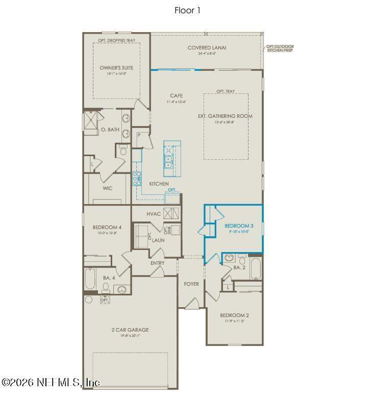 4 bedroom Single Family Residence at 290 Blind Oak Circle, Bannon Lakes, St. Johns — photo 4