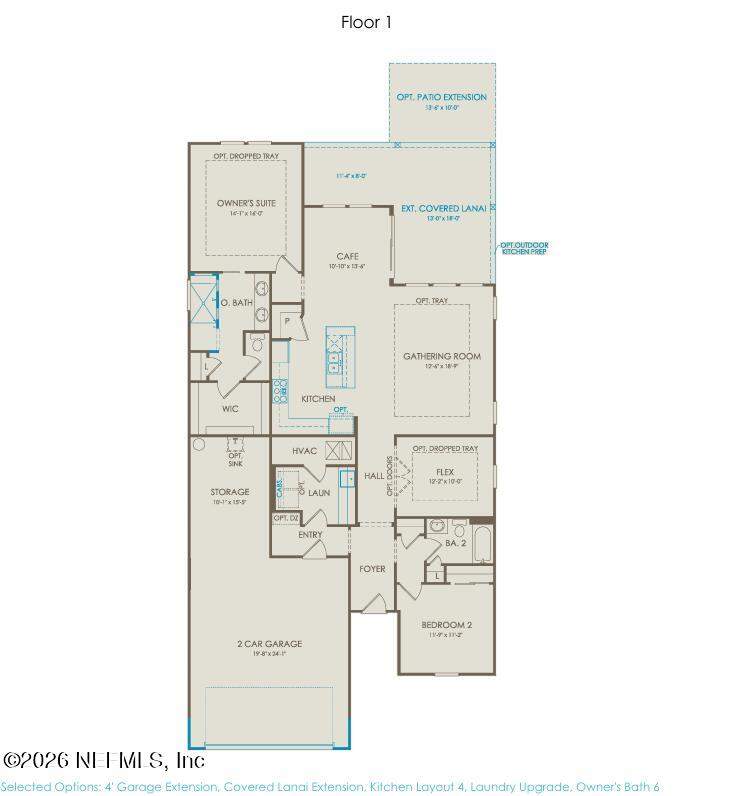 2 bedroom Single Family Residence at 262 Headstream Drive, Landings at Greenbriar, St. Johns — photo 4