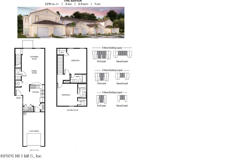 2 bedroom Townhouse at 7627 Legacy Trail, Bay Pointe North, Jacksonville — photo 2