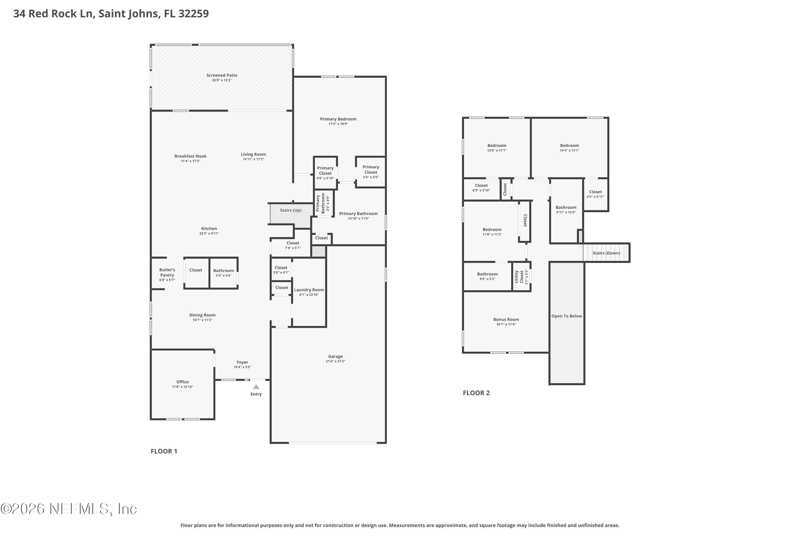 4 bedroom Single Family Residence at 34 Red Rock Lane, Bartram Ranch, St. Johns — photo 2