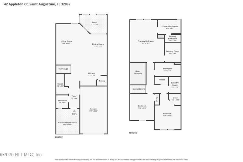3 bedroom Townhouse at 42 Appleton Court, Shearwater Townhomes, St. Augustine — photo 2