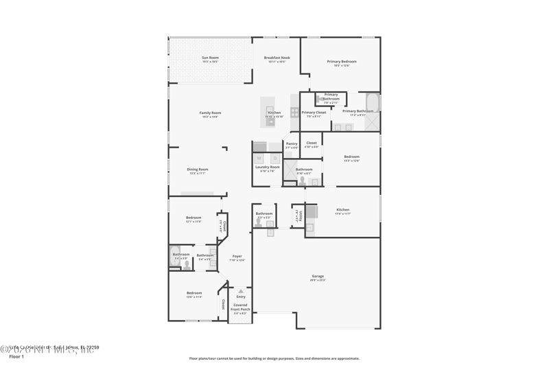 4 bedroom Single Family Residence at 1208 Castle Trail Drive, Aberdeen, St. Johns — photo 2