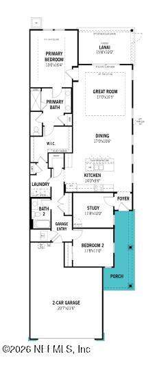2 bedroom Townhouse at 57 Foxford Place, Watersong At Rivertown, St. Johns — photo 2