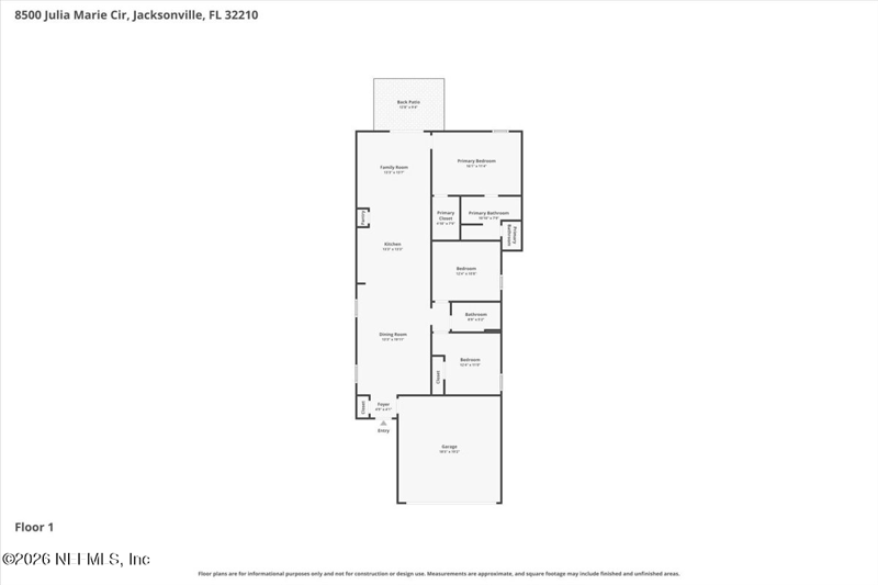 3 bedroom Single Family Residence at 8500 Julia Marie Circle, Springtree Village, Jacksonville — photo 2