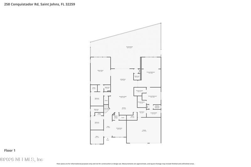 5 bedroom Single Family Residence at 258 Conquistador Road, Preserve At St Johns, St. Johns — photo 2