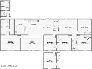 5 bedroom Single Family Residence at 119 East Street, Palatka, Palatka — photo 2