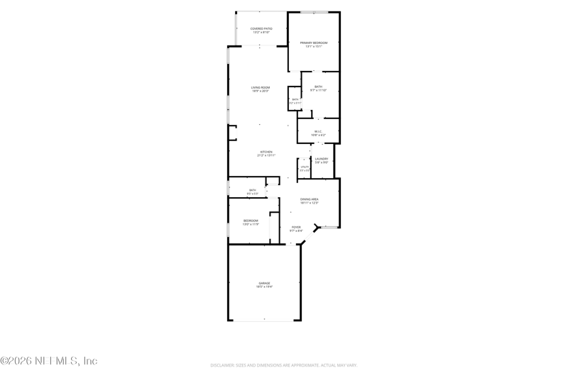2 bedroom Single Family Residence at 104 Latham Drive, Crosswinds At Nocatee, Ponte Vedra — photo 3