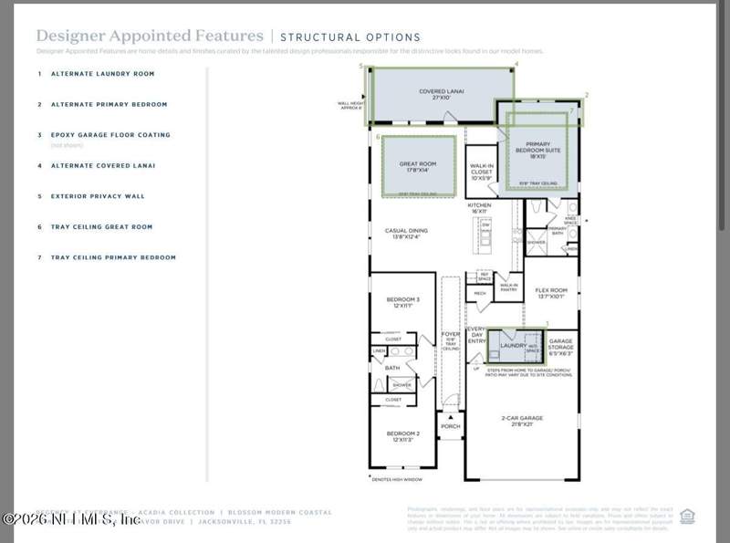 3 bedroom Single Family Residence at 12184 Endeavor Dr Drive, Regency at Everrange, Jacksonville — photo 2