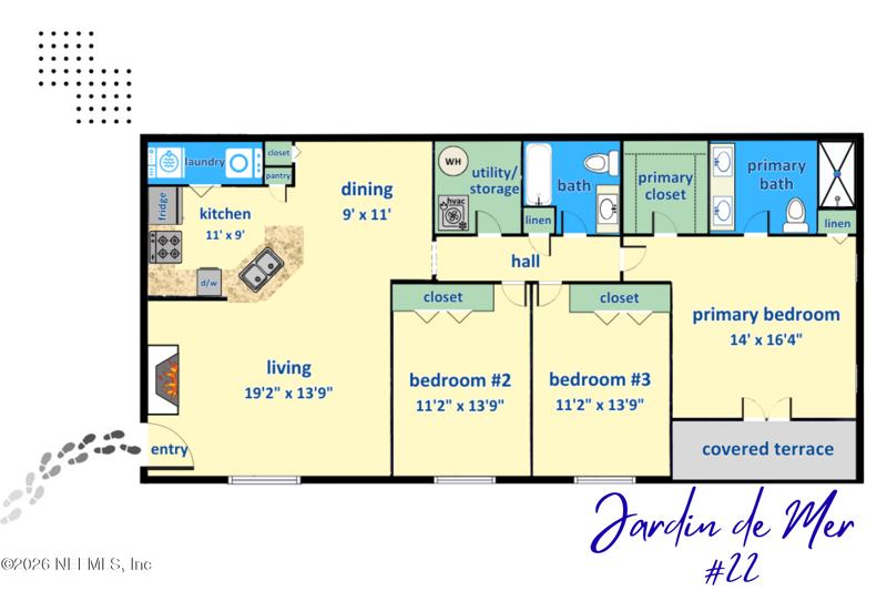 3 bedroom Condominium at 22 Jardin De Mer Place #22, Jardin De Mer, Jacksonville Beach — photo 3