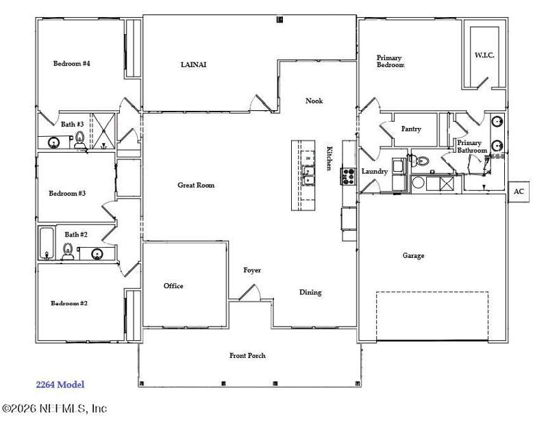 4 bedroom Single Family Residence at 9113 SW County Rd 225, Metes & Bounds, Starke — photo 3
