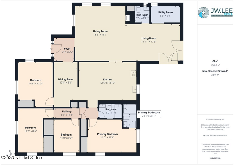 4 bedroom Single Family Residence at 8712 Mathonia Avenue, Arlingwood, Jacksonville — photo 3