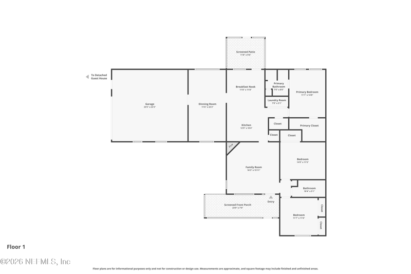 3 bedroom Single Family Residence at 11485 Peacock Creek Road, Glen St. Mary, Glen St. Mary — photo 4