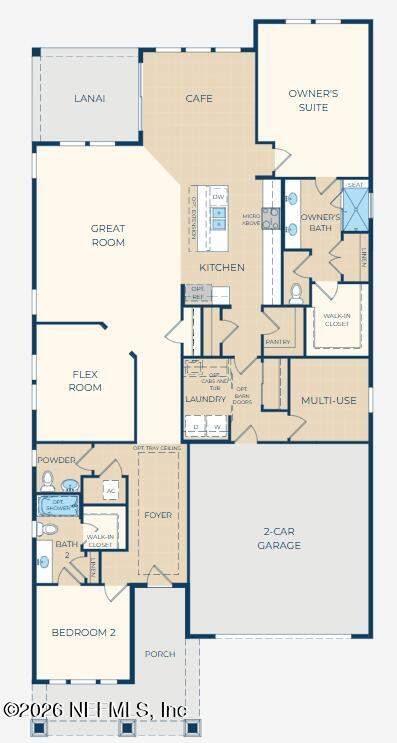 2 bedroom Single Family Residence at 225 Applejack Drive, Reverie At Trailmark, St. Augustine — photo 3