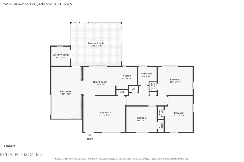 3 bedroom Single Family Residence at 5239 Glenwood Avenue, Park Lane Estates, Jacksonville — photo 3