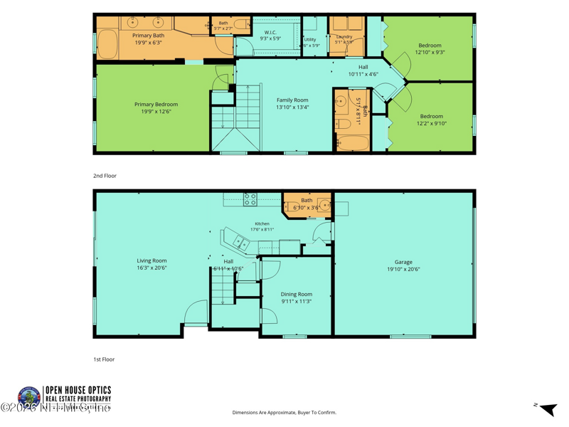 3 bedroom Townhouse at 3710 Creswick Circle #A, Briar Oaks Townhomes, Orange Park — photo 4