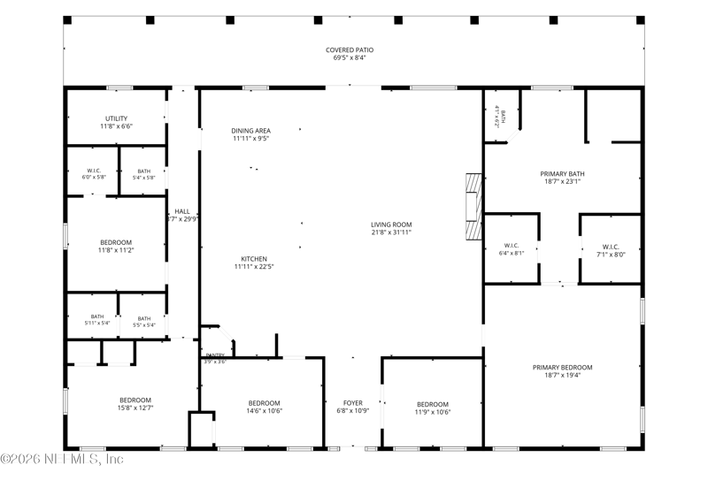 5 bedroom Single Family Residence at 14157 Glen Farms Drive, Farms At Glen Plantation, Glen St. Mary — photo 3