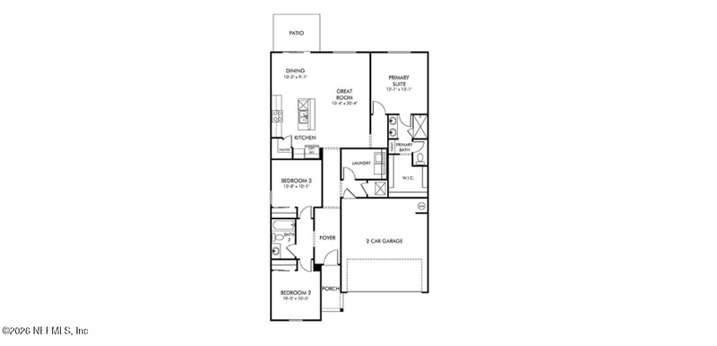 3 bedroom Single Family Residence at 10663 Lishwood Way, Kings Preserve, Jacksonville — photo 2