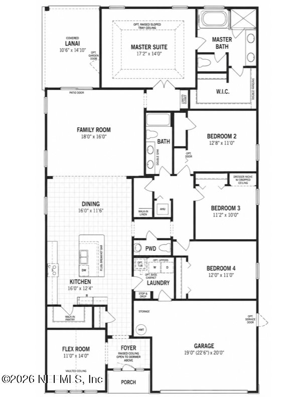 4 bedroom Single Family Residence at 14725 Rain Lily Street, Bartram Park Preserve, Jacksonville — photo 2