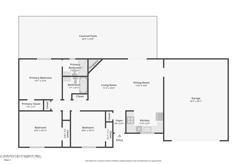 3 bedroom Single Family Residence at 8199 Cholo Trail, Indian Trails, Jacksonville — photo 3