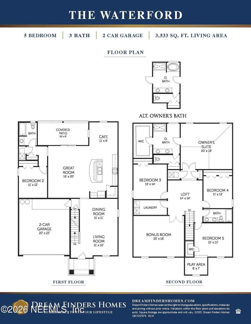5 bedroom Single Family Residence at 590 Barbosa Trail, Cordova Palms, St. Augustine — photo 3