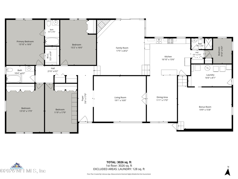 4 bedroom Single Family Residence at 3629 Darnall Place, Montclair, Jacksonville — photo 4