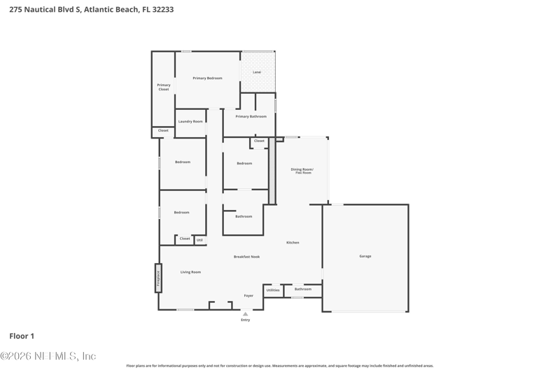 4 bedroom Single Family Residence at 275 Nautical Boulevard, Seaspray, Atlantic Beach — photo 3