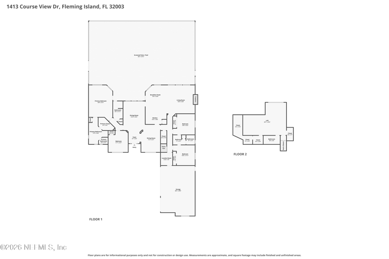 5 bedroom Single Family Residence at 1413 Course View Drive, Eagle Harbor, Fleming Island — photo 2