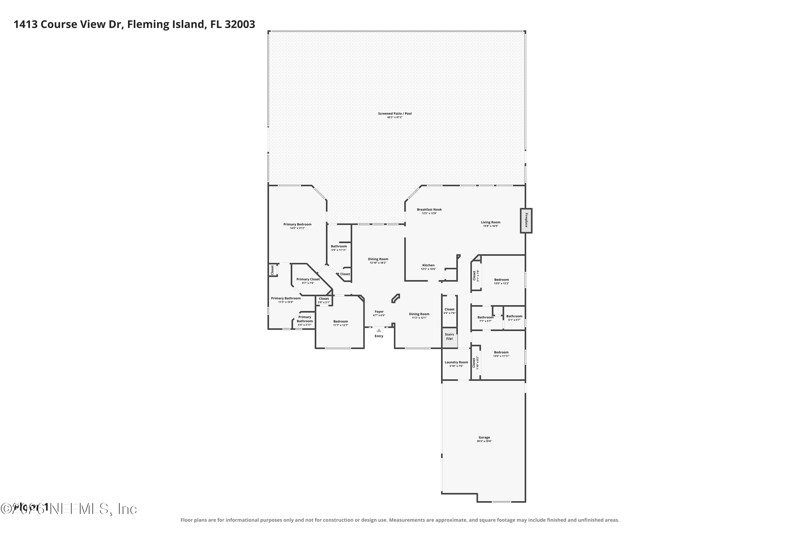 5 bedroom Single Family Residence at 1413 Course View Drive, Eagle Harbor, Fleming Island — photo 4