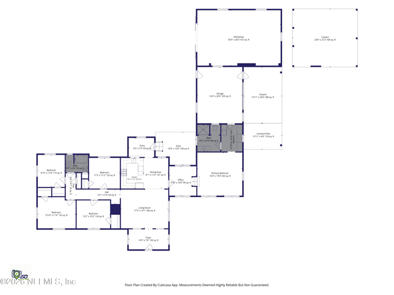 5 bedroom Single Family Residence at 125 KEY Road, Metes & Bounds, Palatka — photo 2