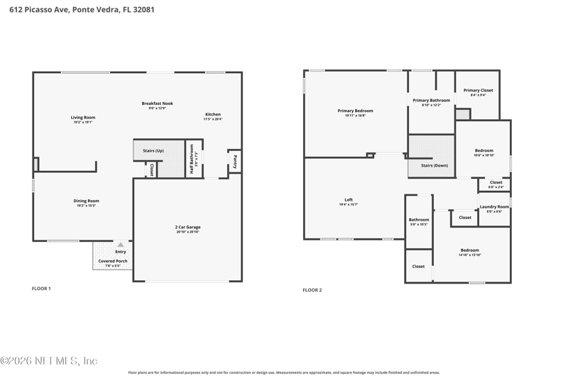 3 bedroom Single Family Residence at 612 Picasso Avenue, Florentine, Ponte Vedra — photo 2